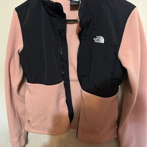 The North Face Black and Cream Women's Jacket